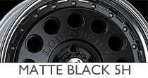 マットブラック5H