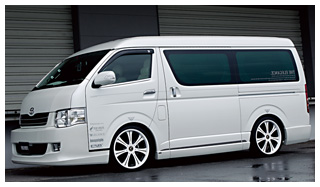 HUSSAR TOYOTA HIACE 3 WIDE MIDROOF